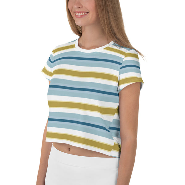 Color Twist Classic Crop Tee